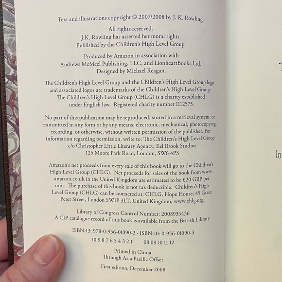 The Tales of Beedle the Bard by JK Rowling COLLECTORS FIRST EDITION - Picture 15 of 16